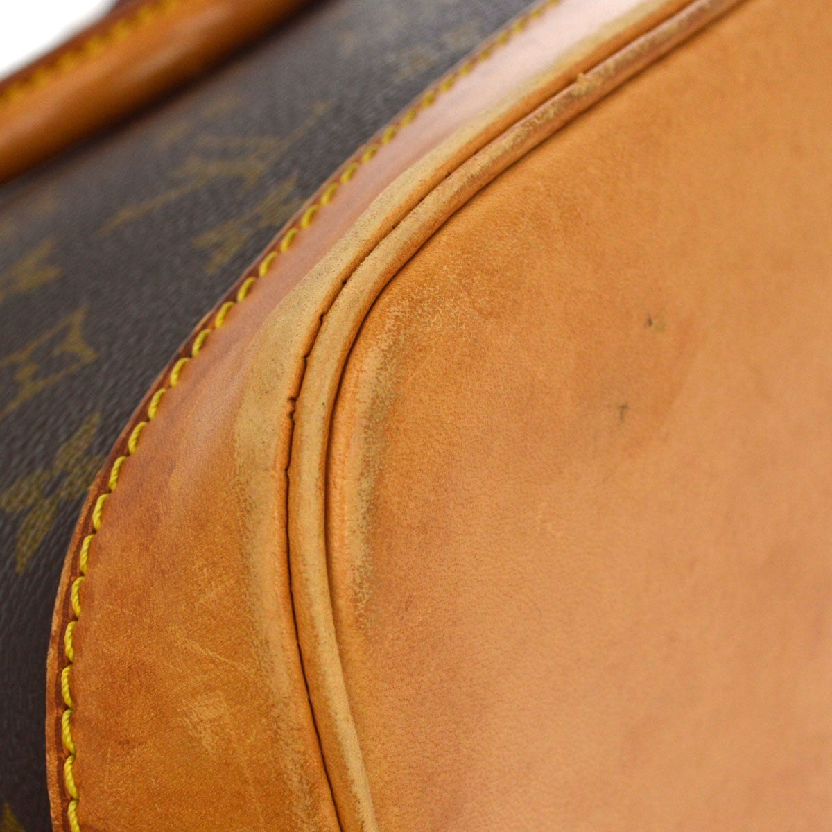 Louis Vuitton Alma Vintage Handbag in Brown Monogram Canvas