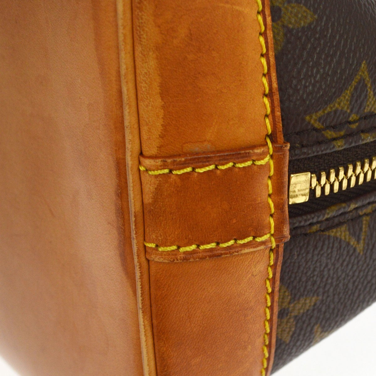 Louis Vuitton Alma Vintage Handbag in Brown Monogram Canvas