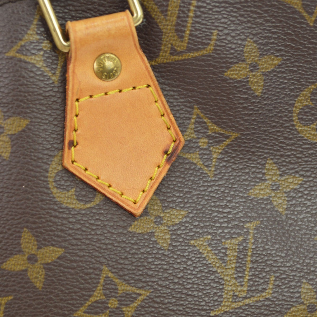 Louis Vuitton Alma Vintage Handbag in Brown Monogram Canvas