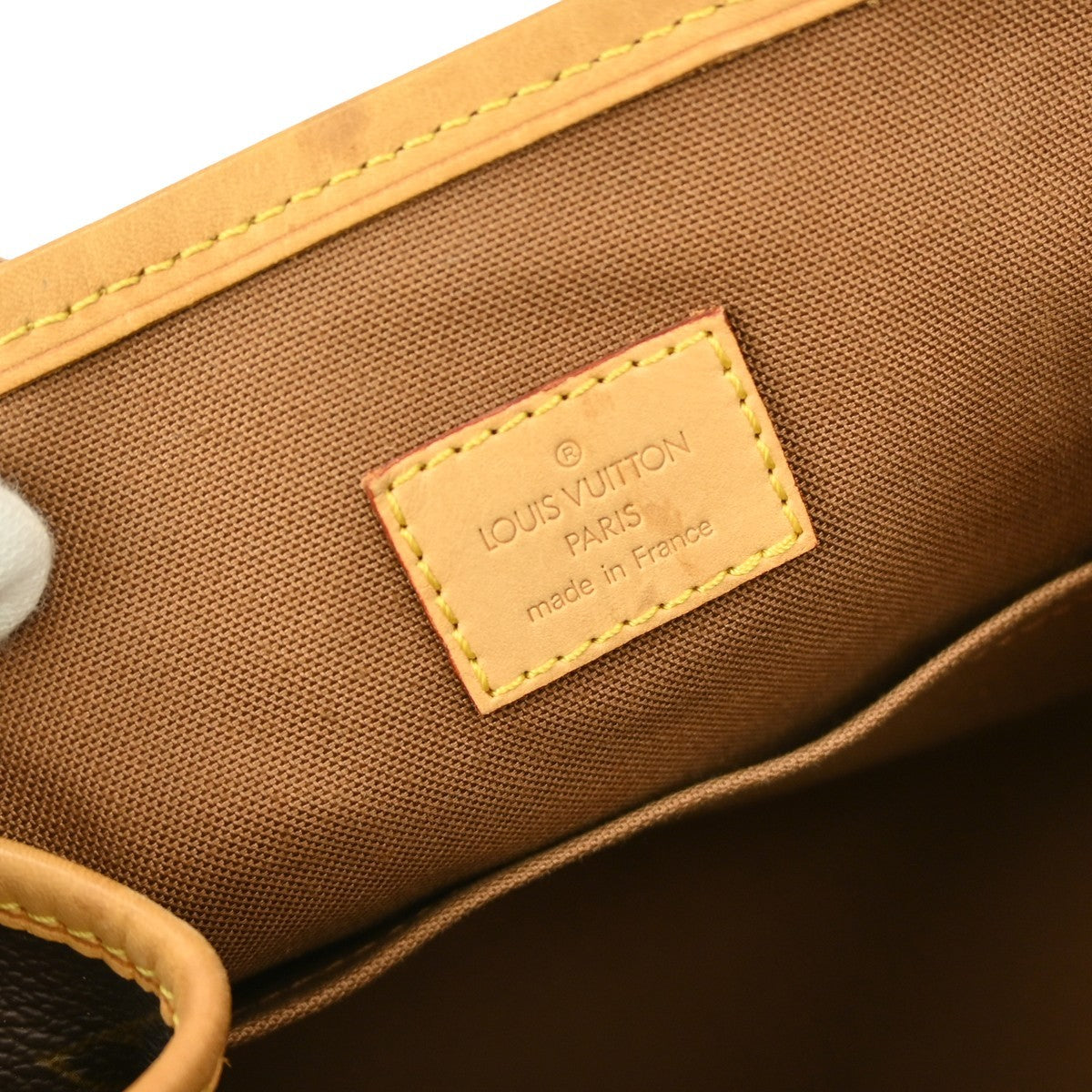 Louis Vuitton Batignolles Vintage Tote Bag in Brown Monogram Canvas