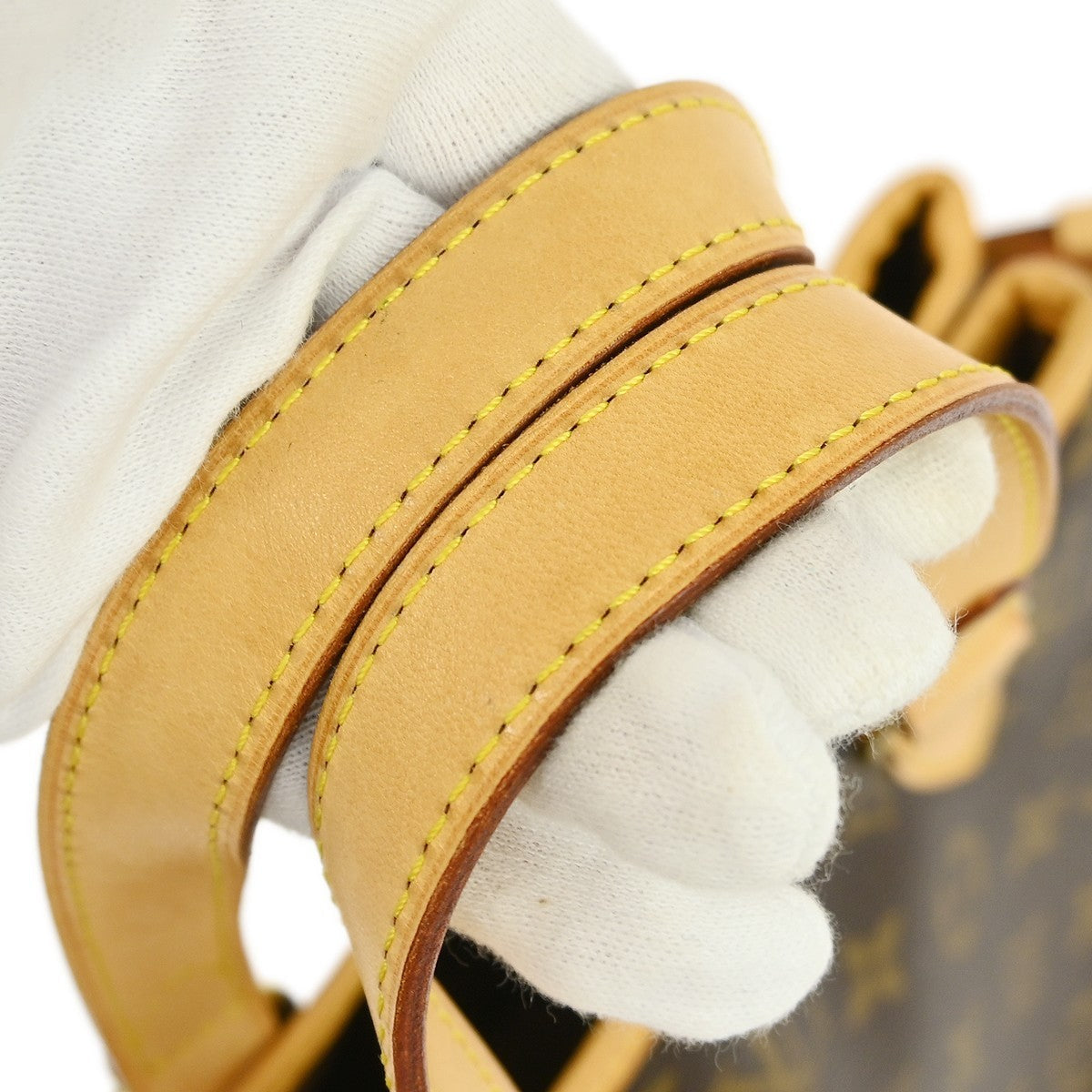 Louis Vuitton Batignolles Vintage Tote Bag in Brown Monogram Canvas