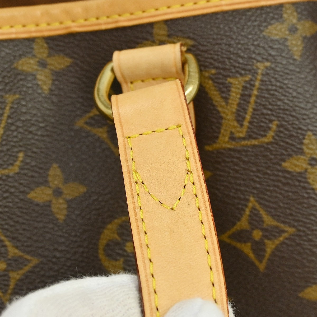 Louis Vuitton Batignolles Vintage Tote Bag in Brown Monogram Canvas