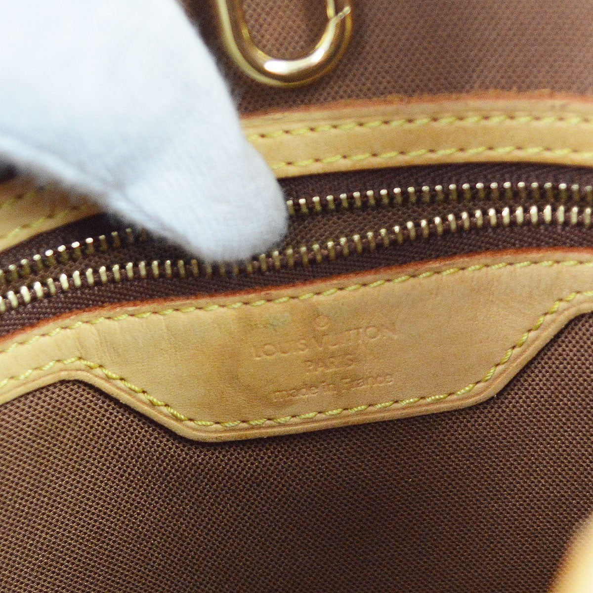 Louis Vuitton Batignolles Vertical Vintage Handbag in Brown Monogram Canvas