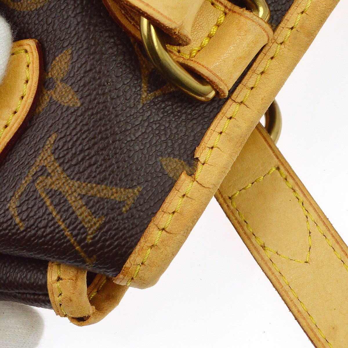 Louis Vuitton Batignolles Vertical Vintage Handbag in Brown Monogram Canvas