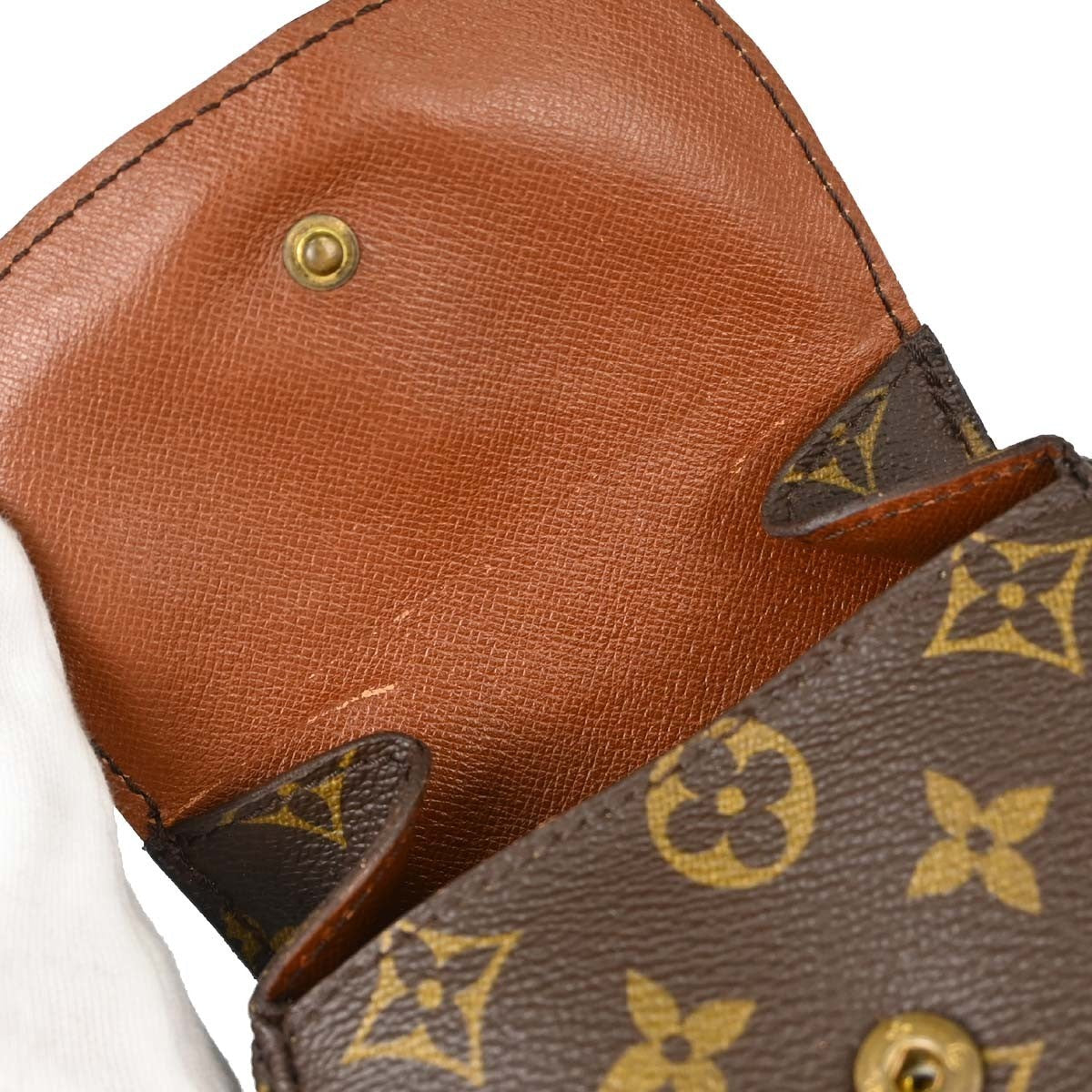 Louis Vuitton Bébé Saint Cloud Vintage Crossbody Bag in Brown Monogram Canvas