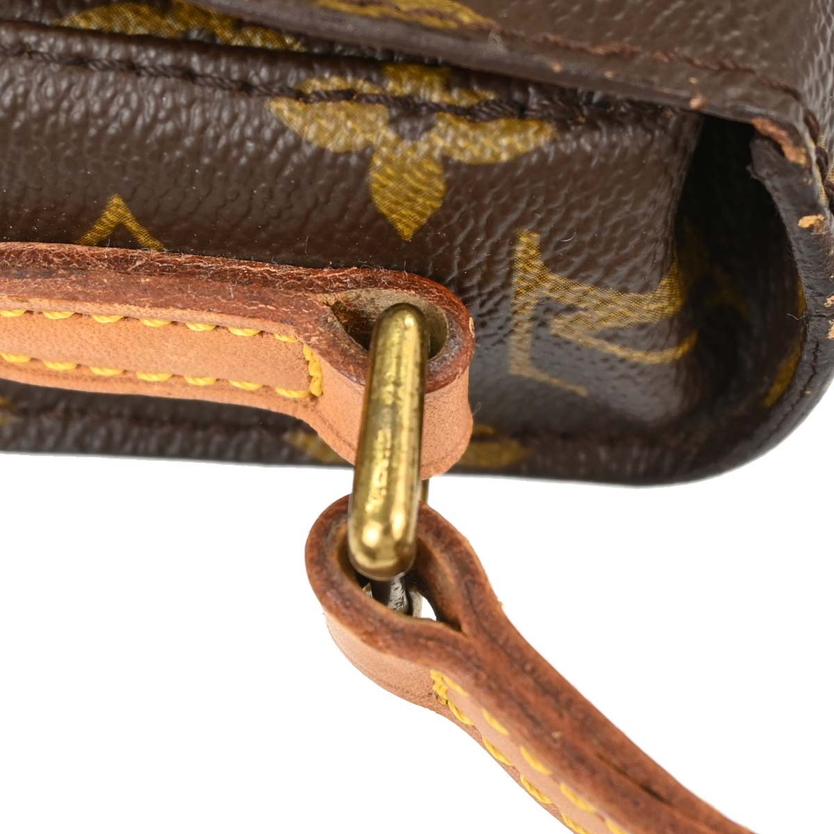 Louis Vuitton Bébé Saint Cloud Vintage Crossbody Bag in Brown Monogram Canvas