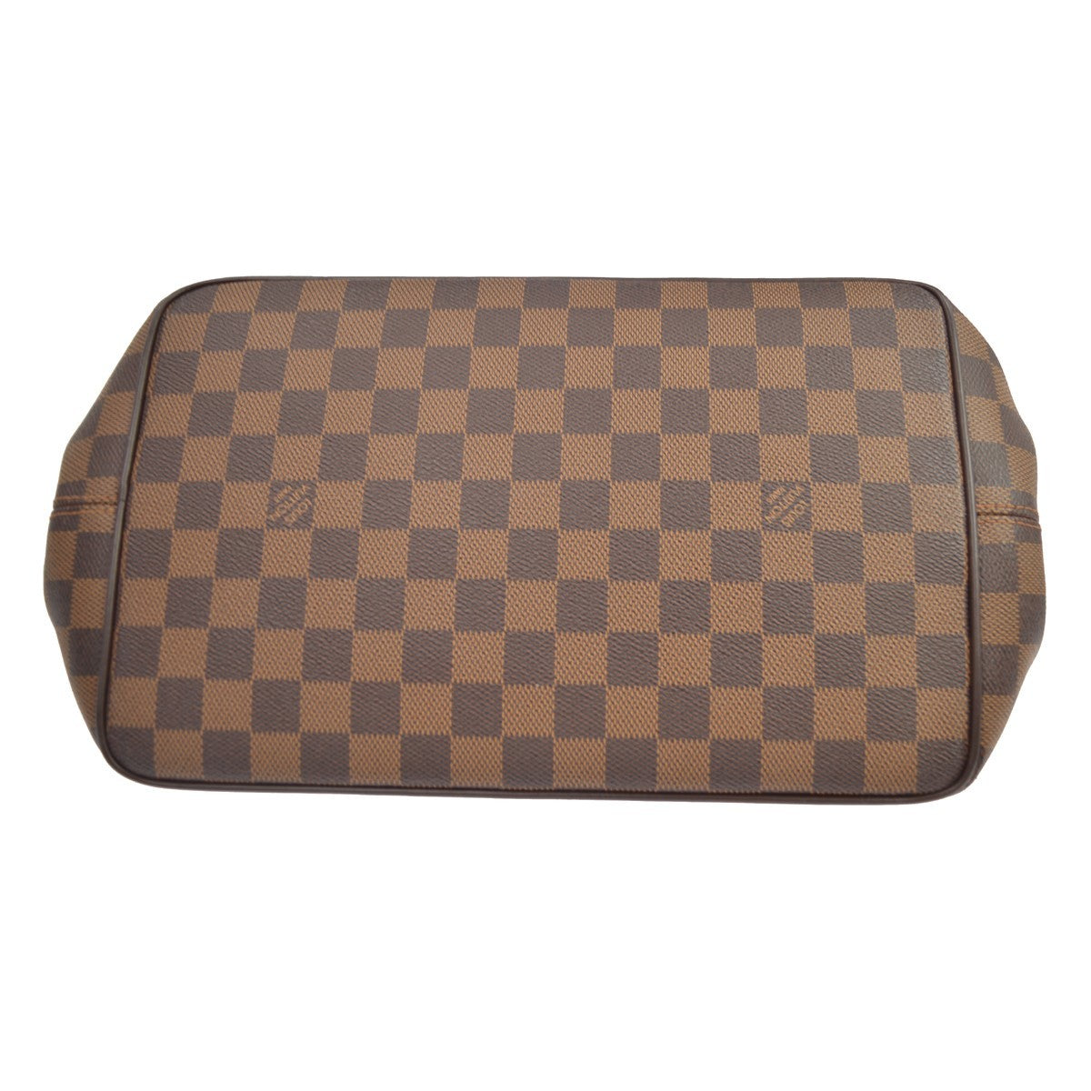Louis Vuitton Bergamo MM Vintage Handbag in Brown Damier Ebène Canvas