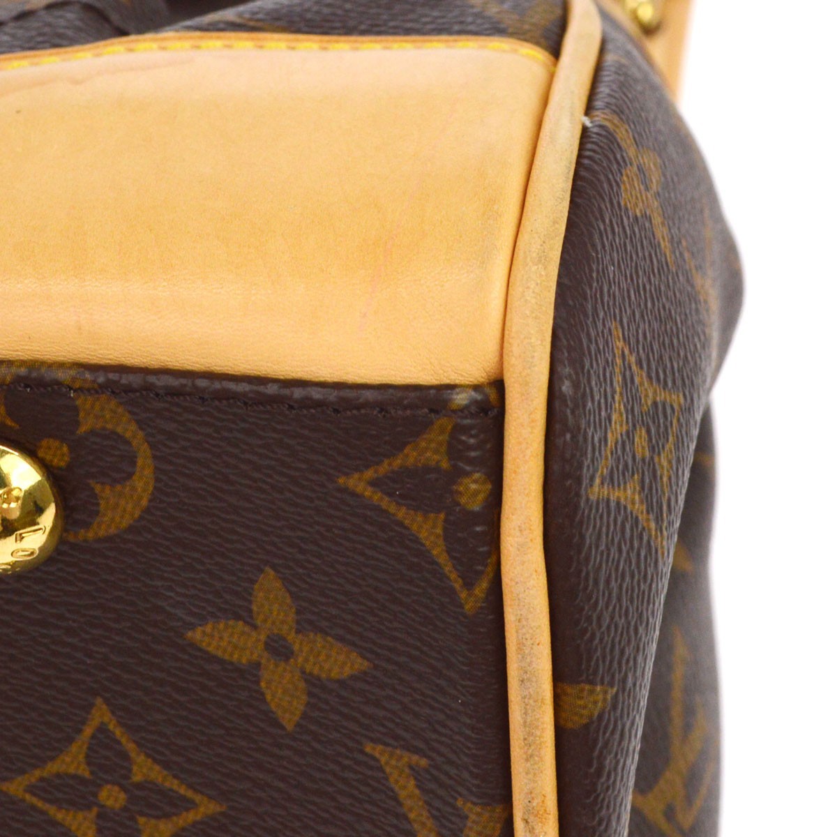 Louis Vuitton Beverly MM Vintage Handbag in Brown Monogram Canvas