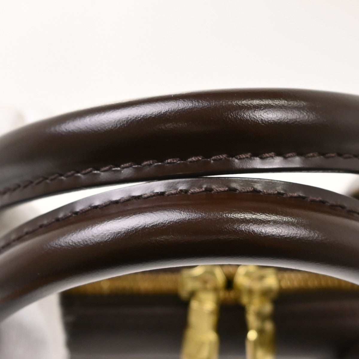 Louis Vuitton Brera Vintage Handbag in Brown Damier Ebène Canvas