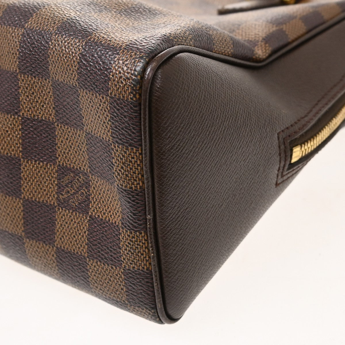 Louis Vuitton Brera Vintage Handbag in Brown Damier Ebène Canvas