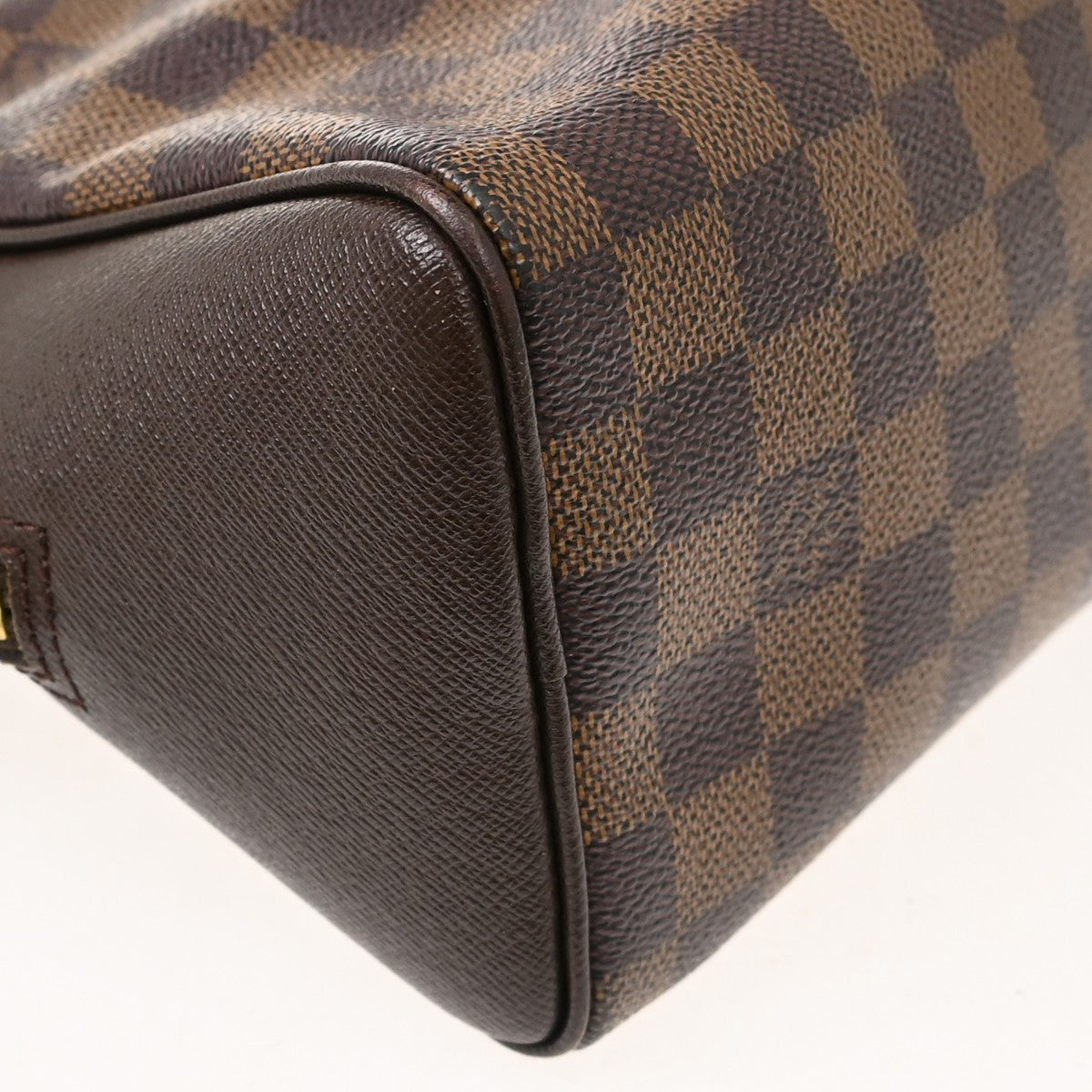 Louis Vuitton Brera Vintage Handbag in Brown Damier Ebène Canvas