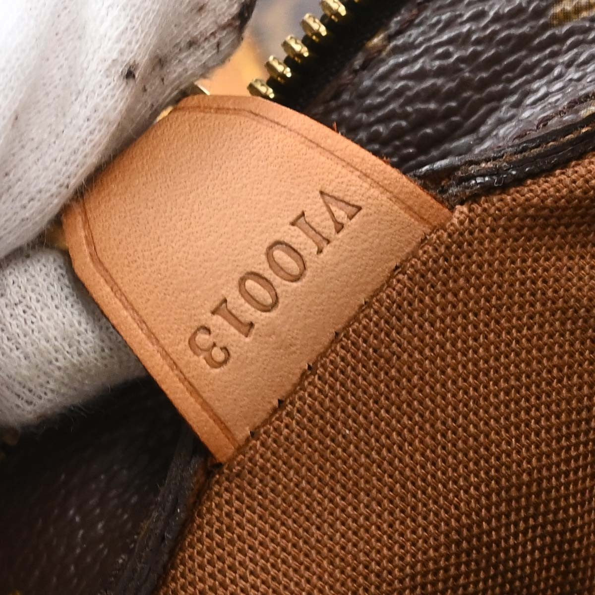 Louis Vuitton Cabas Piano Vintage Tote Bag in Brown Monogram Canvas