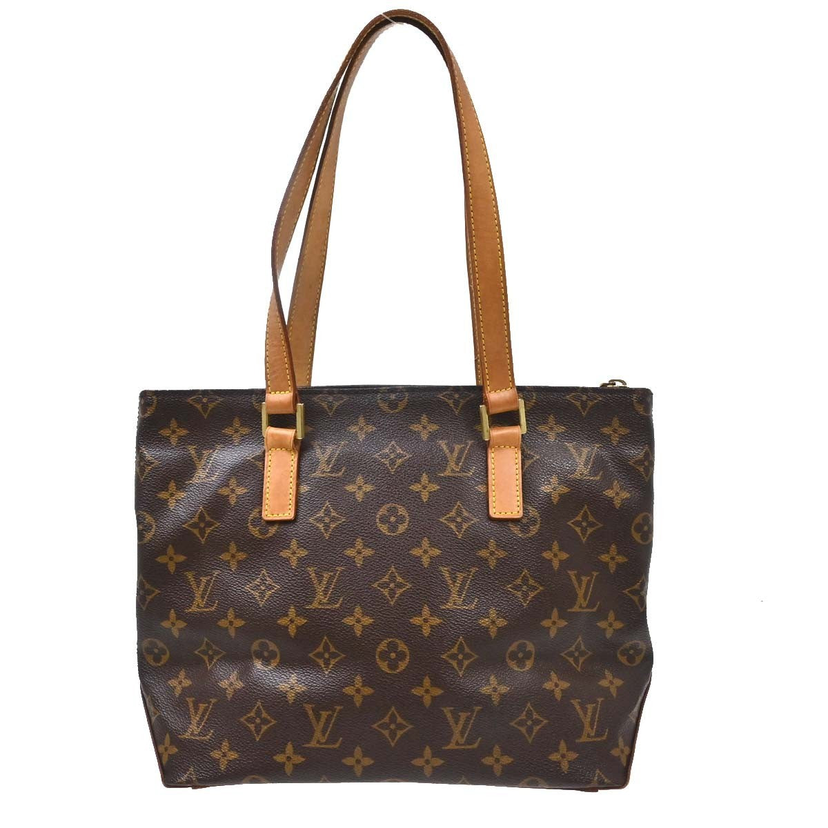 Louis Vuitton Cabas Piano Vintage Tote Bag in Brown Monogram Canvas