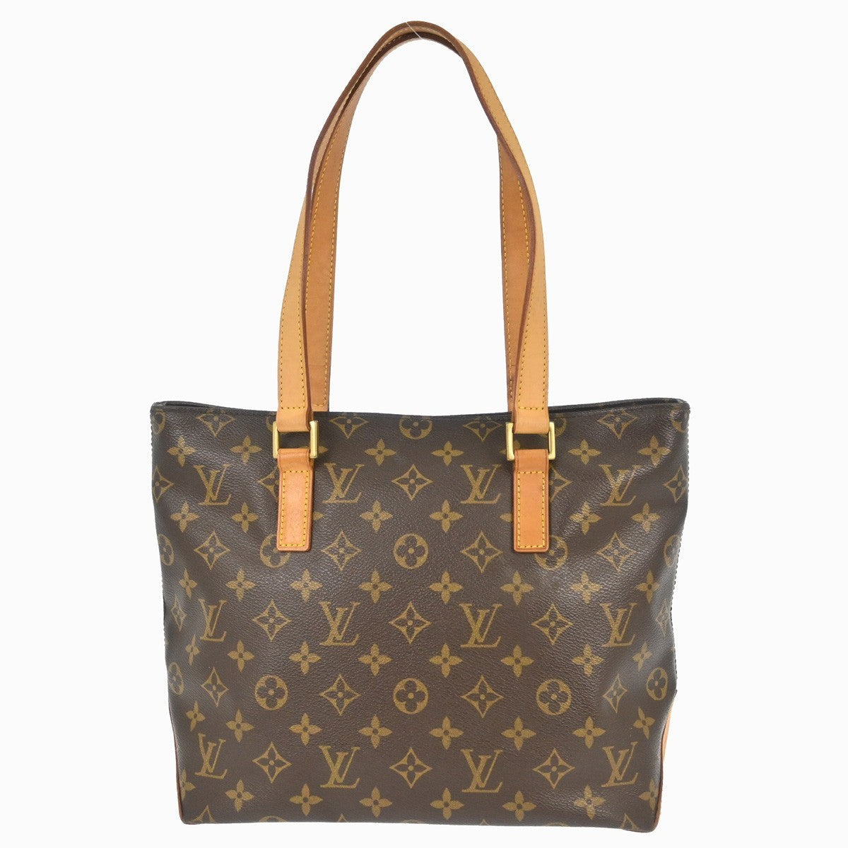 Louis Vuitton Cabas Piano Vintage Tote Bag in Brown Monogram Canvas