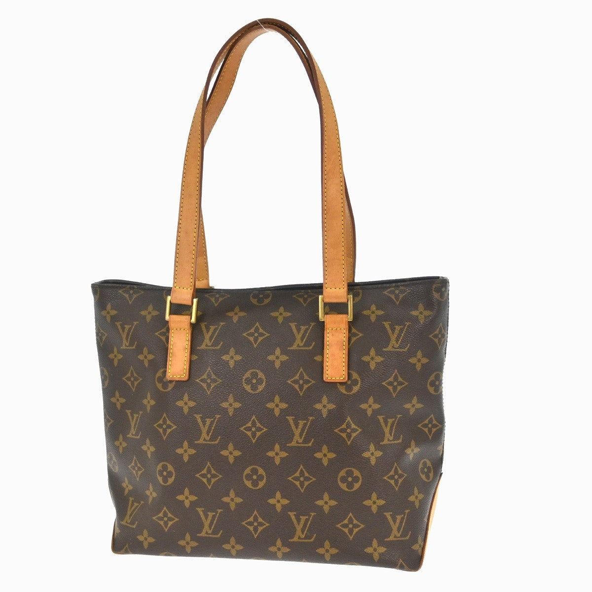 Louis Vuitton Cabas Piano Vintage Tote Bag in Brown Monogram Canvas