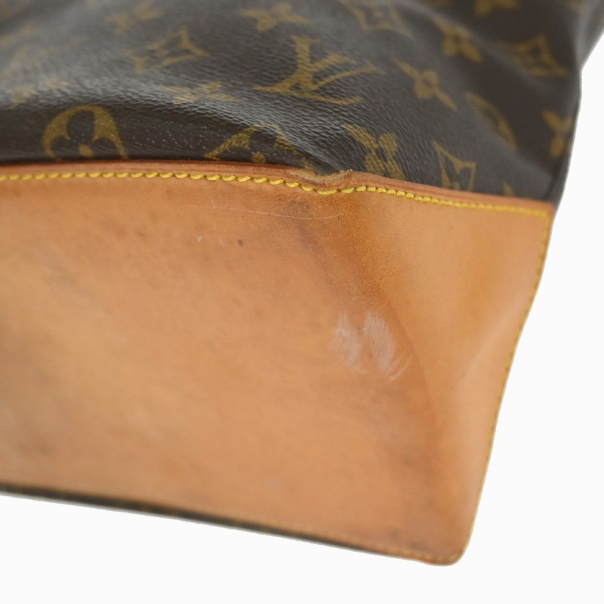 Louis Vuitton Cabas Piano Vintage Tote Bag in Brown Monogram Canvas
