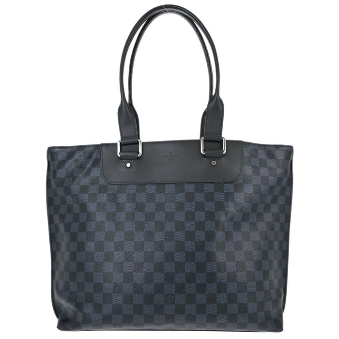Louis Vuitton Cabas Voyage Vintage Tote Bag in Navy Damier Cobalt Canvas