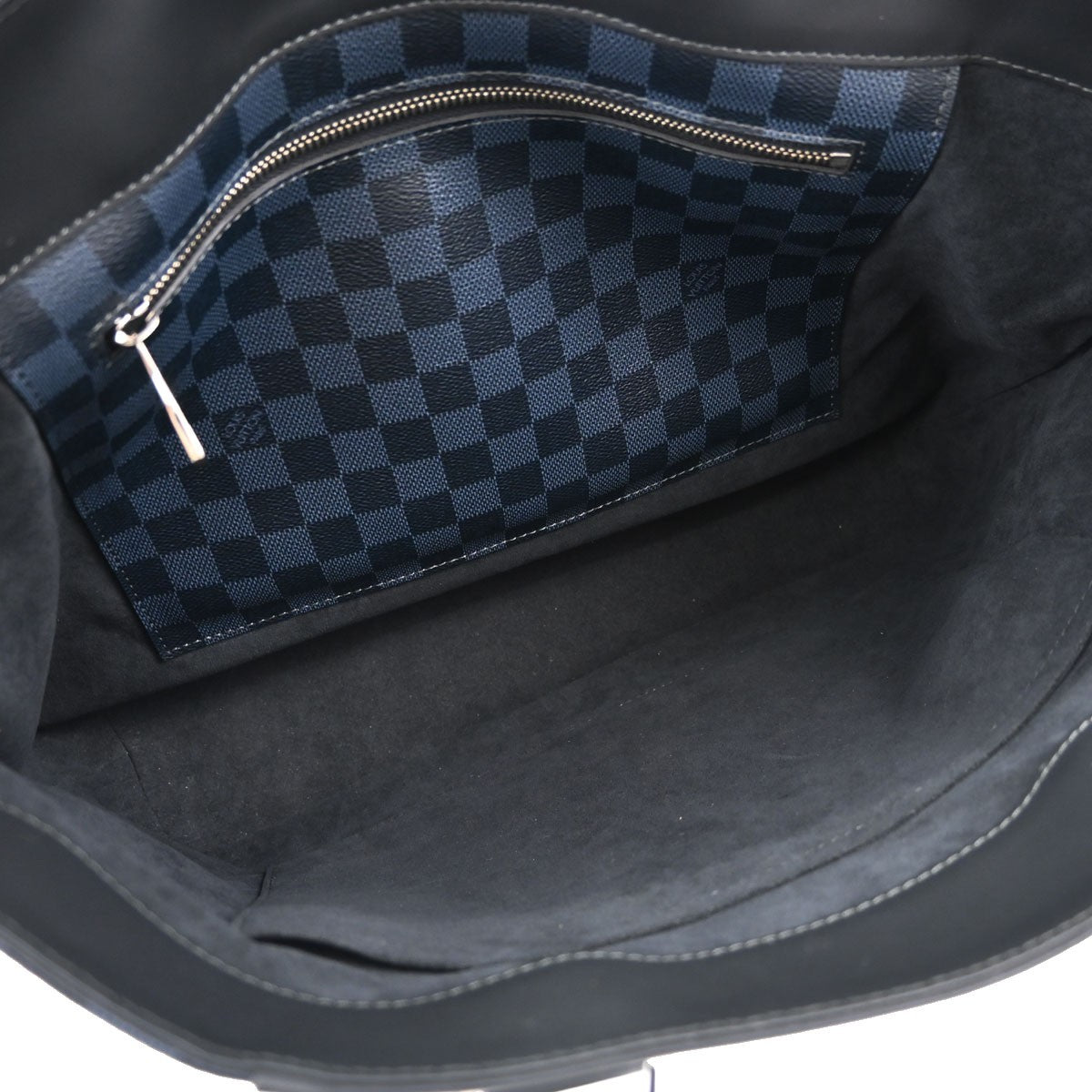 Louis Vuitton Cabas Voyage Vintage Tote Bag in Navy Damier Cobalt Canvas