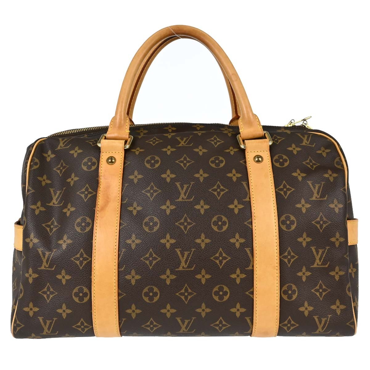 Louis Vuitton Carryall Vintage Travel Bag in Brown Monogram Canvas