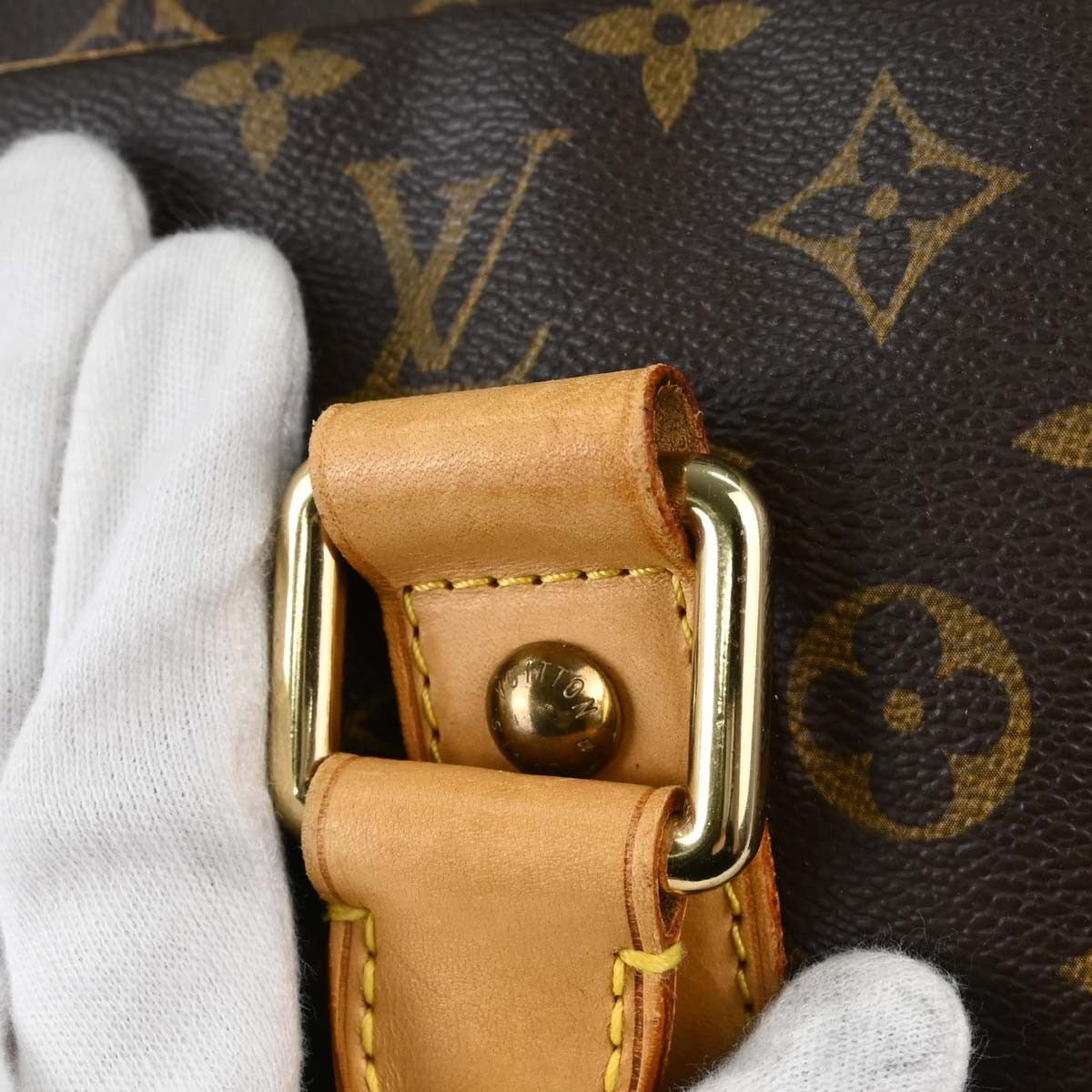 Louis Vuitton Carryall Vintage Travel Bag in Brown Monogram Canvas