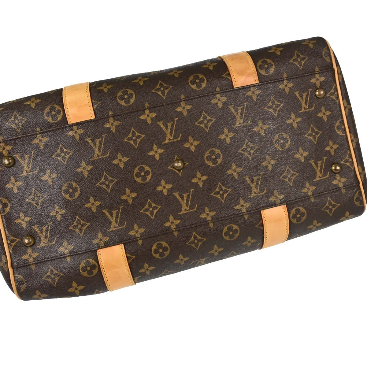 Louis Vuitton Carryall Vintage Travel Bag in Brown Monogram Canvas