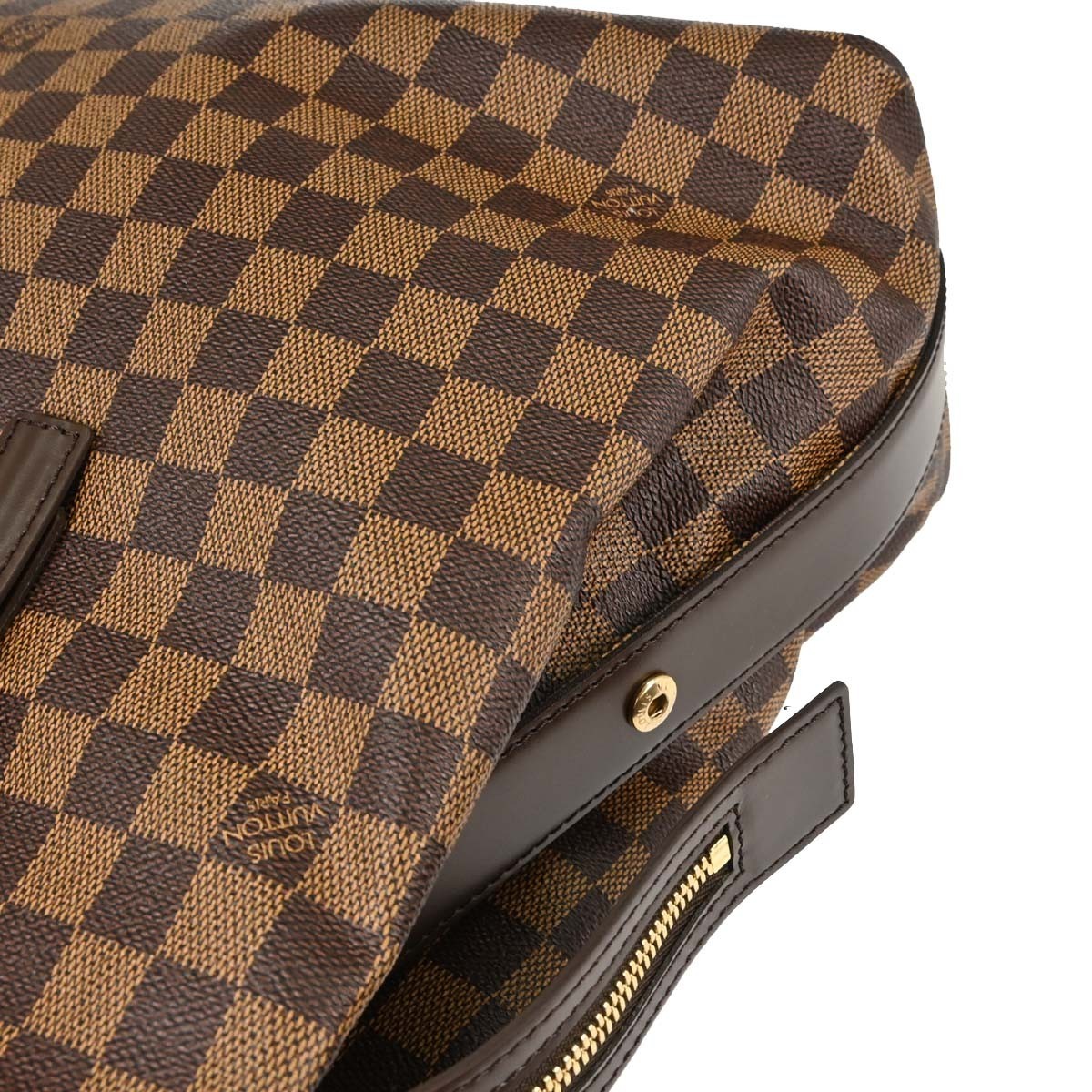 Louis Vuitton Chelsea Vintage Tote Bag in Brown Damier Ebène Canvas