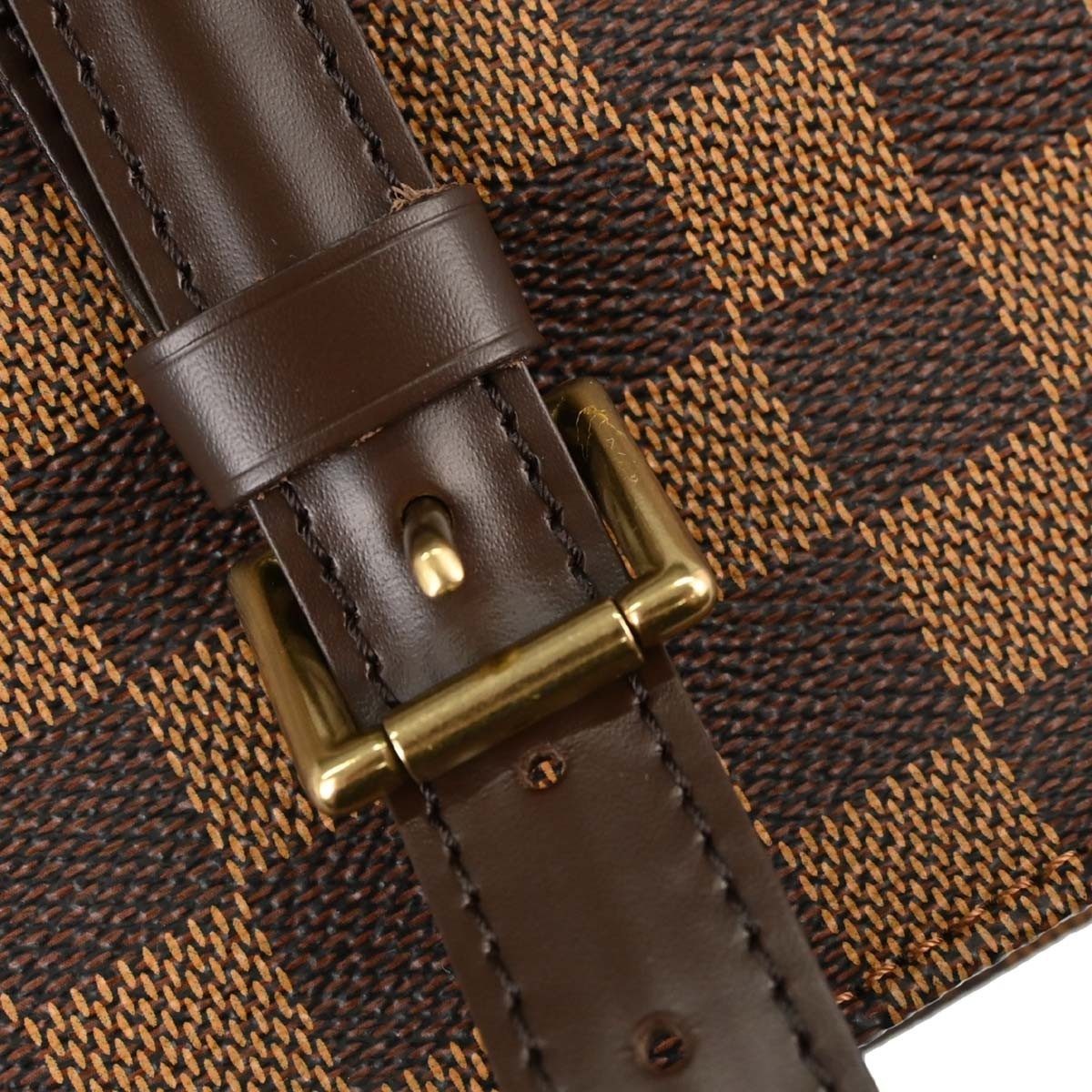 Louis Vuitton Chelsea Vintage Tote Bag in Brown Damier Ebène Canvas