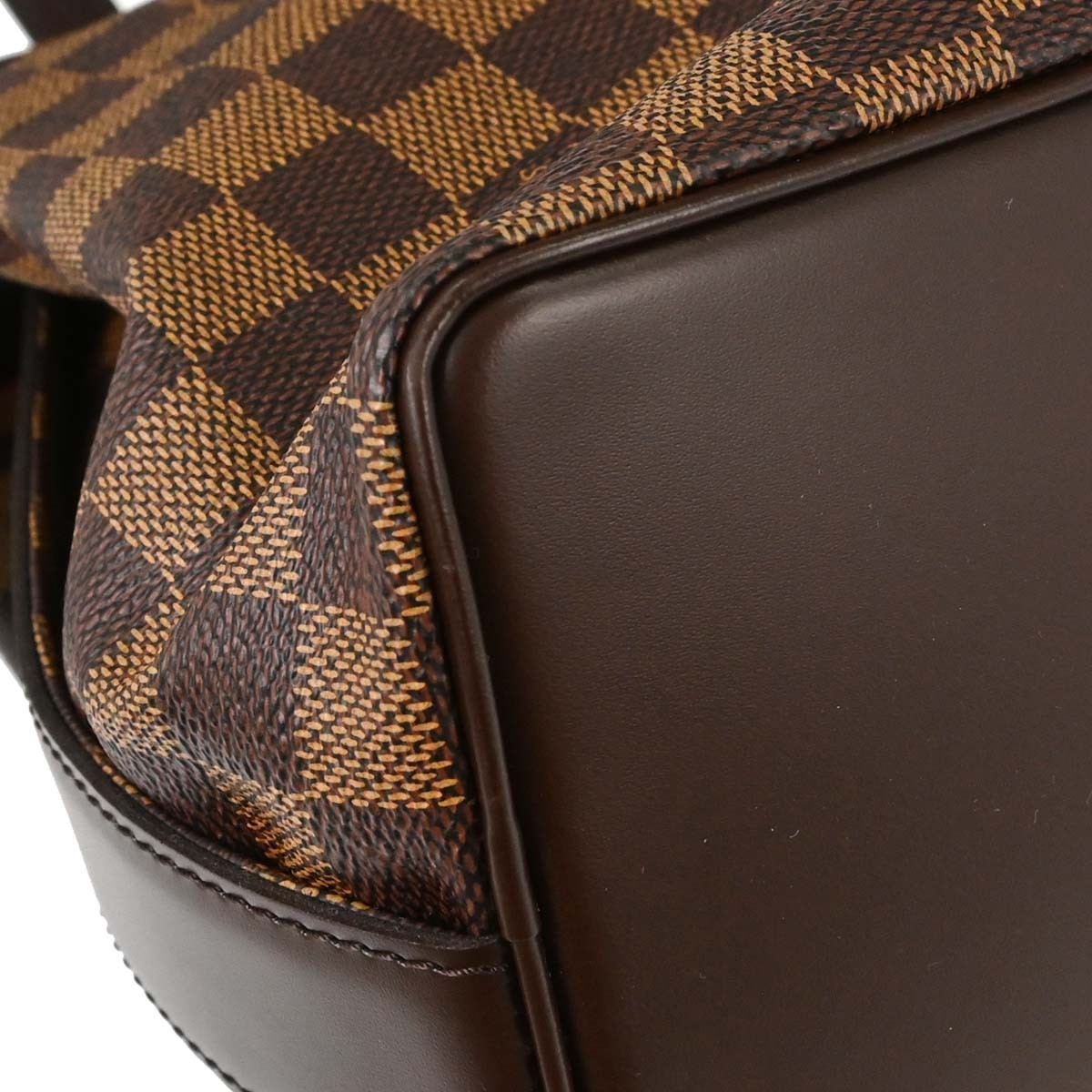 Louis Vuitton Chelsea Vintage Tote Bag in Brown Damier Ebène Canvas