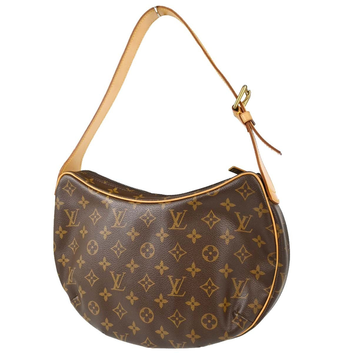 Louis Vuitton Croissant MM Vintage Handbag in Brown Monogram Canvas