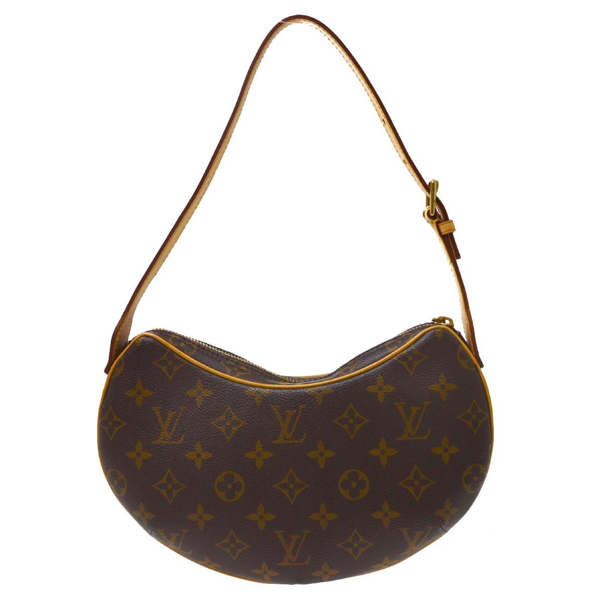 Louis Vuitton Croissant PM Vintage Shoulder Bag in Brown Monogram Canvas