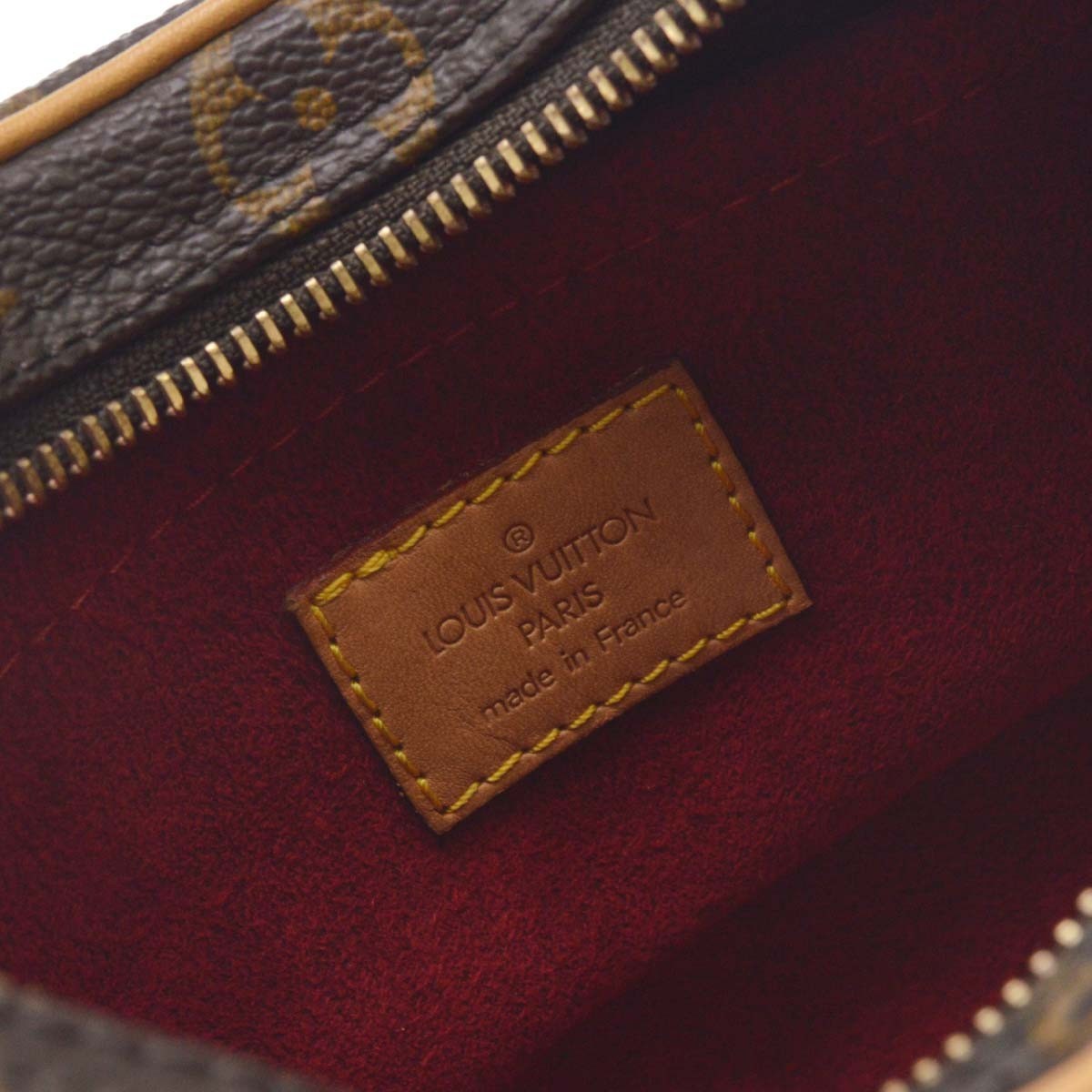 Louis Vuitton Croissant PM Vintage Shoulder Bag in Brown Monogram Canvas