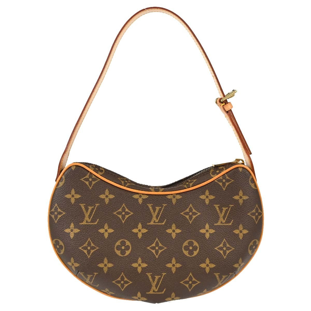 Louis Vuitton Croissant PM Vintage Shoulder Bag in Brown Monogram Canvas