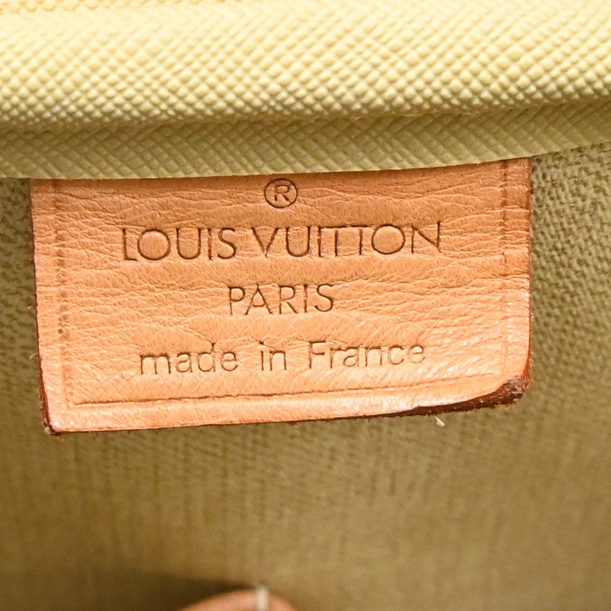 Louis Vuitton Deauville Vintage Handbag in Brown Monogram Canvas