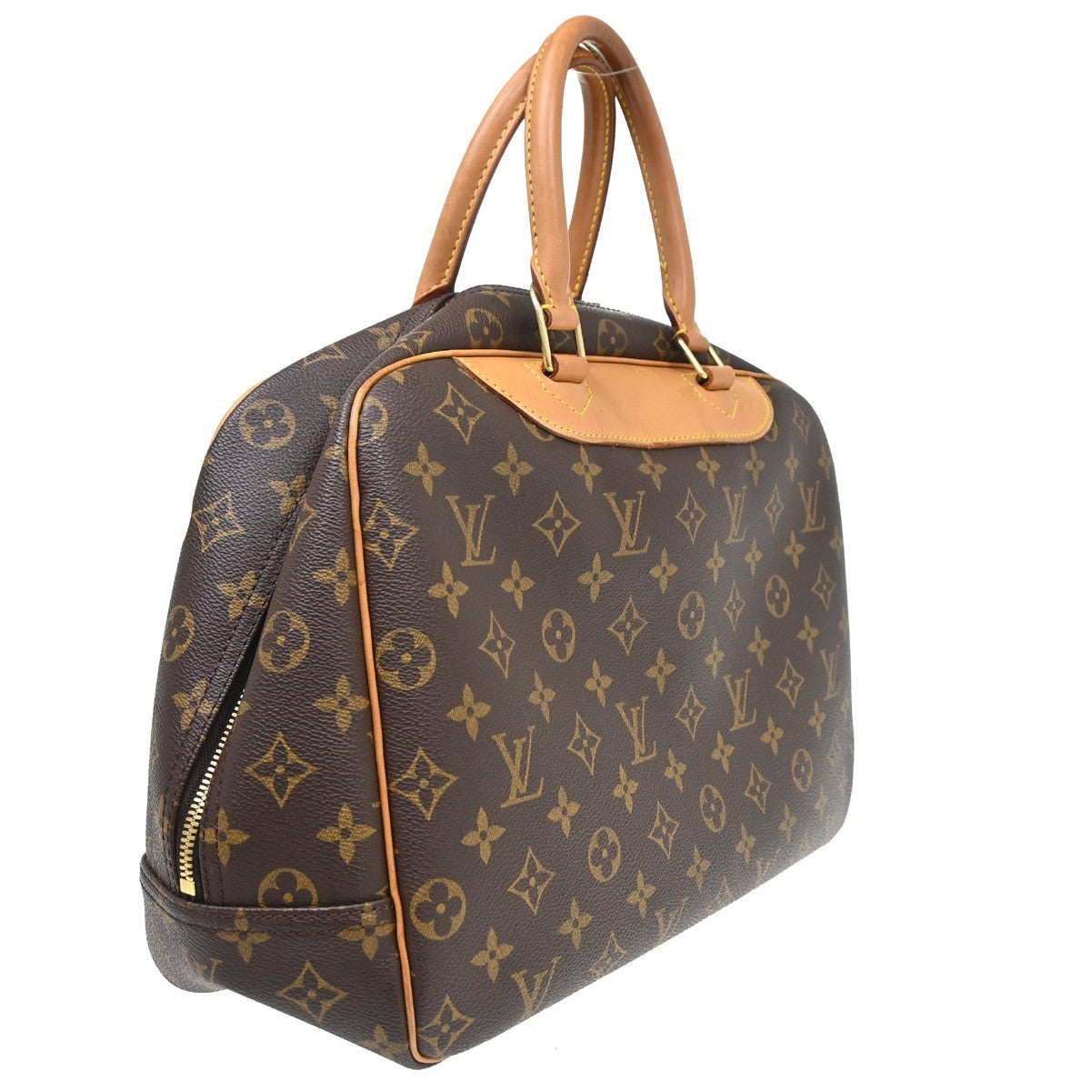Louis Vuitton Deauville Vintage Handbag in Brown Monogram Canvas