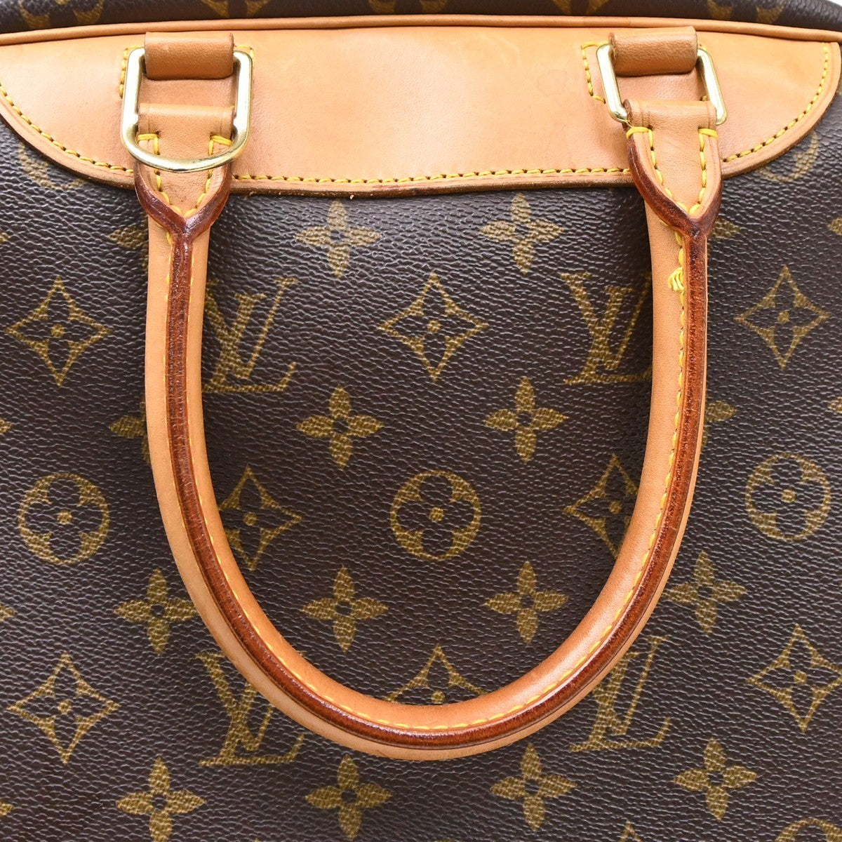Louis Vuitton Deauville Vintage Handbag in Brown Monogram Canvas