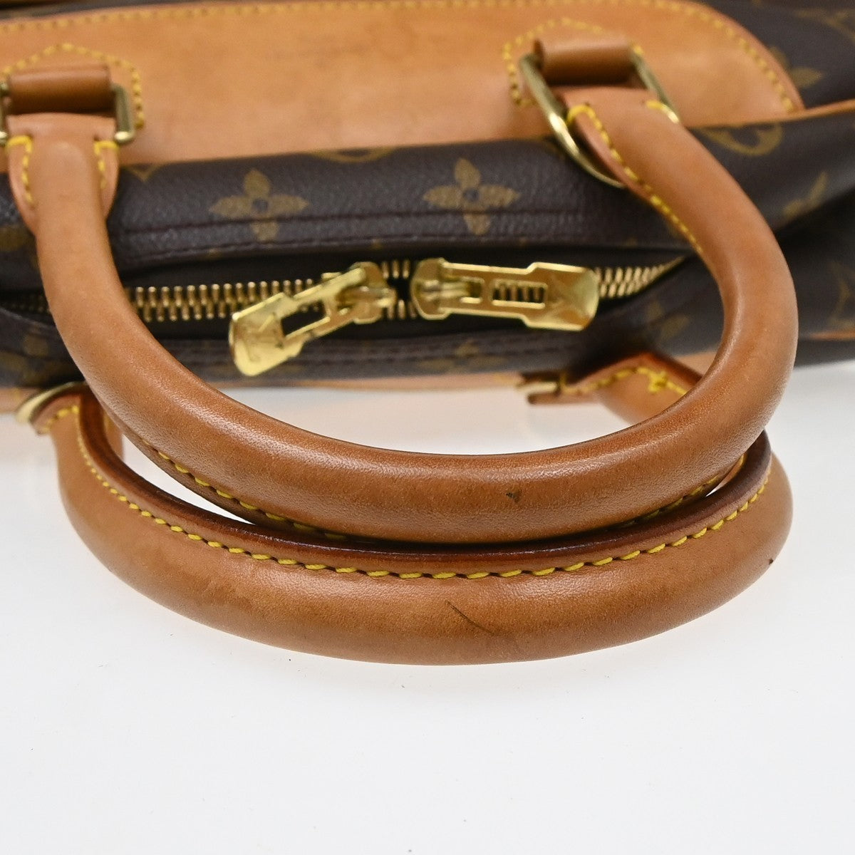 Louis Vuitton Deauville Vintage Handbag in Brown Monogram Canvas