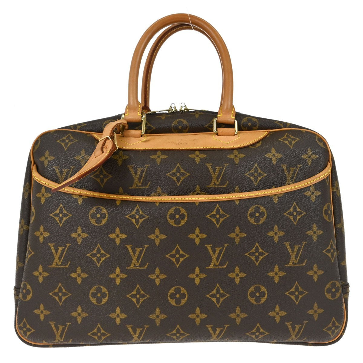 Louis Vuitton Deauville Vintage Handbag in Brown Monogram Canvas