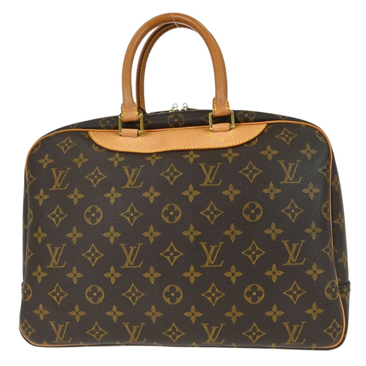 Louis Vuitton Deauville Vintage Handbag in Brown Monogram Canvas
