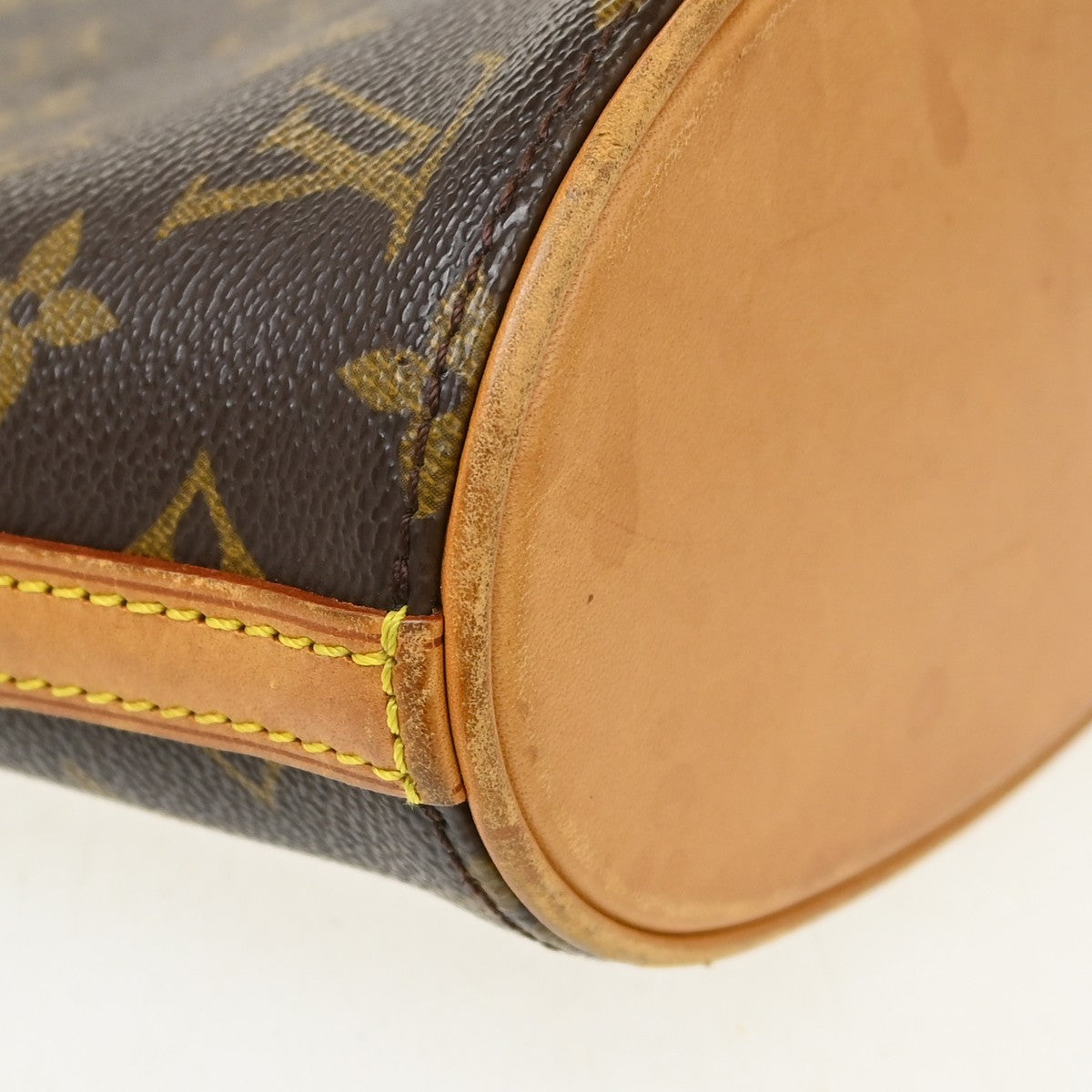 Louis Vuitton Drouot Vintage Crossbody Bag in Brown Monogram Canvas