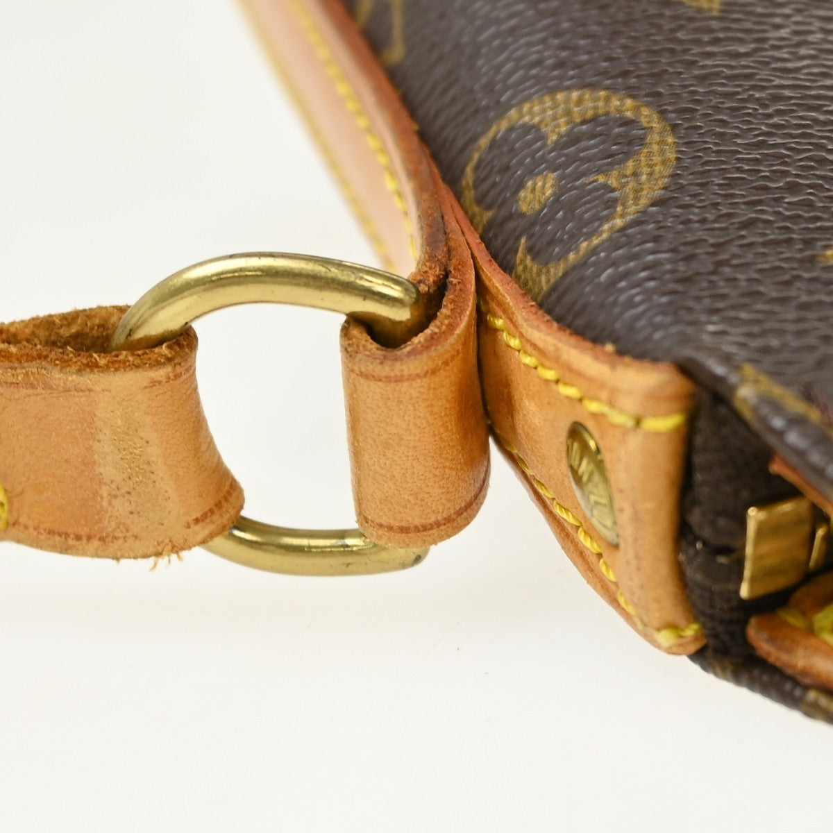 Louis Vuitton Drouot Vintage Crossbody Bag in Brown Monogram Canvas
