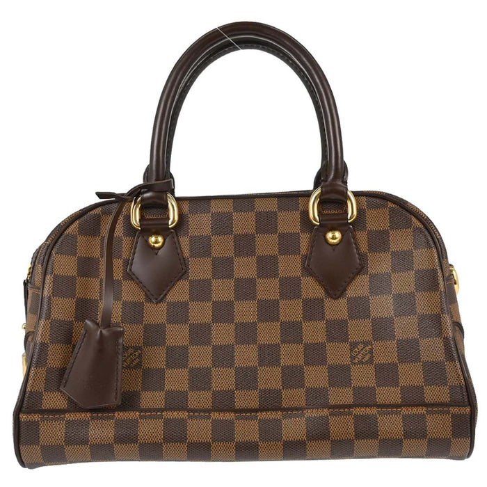 Louis Vuitton Duomo Vintage Handbag in Brown Damier Ebène Canvas