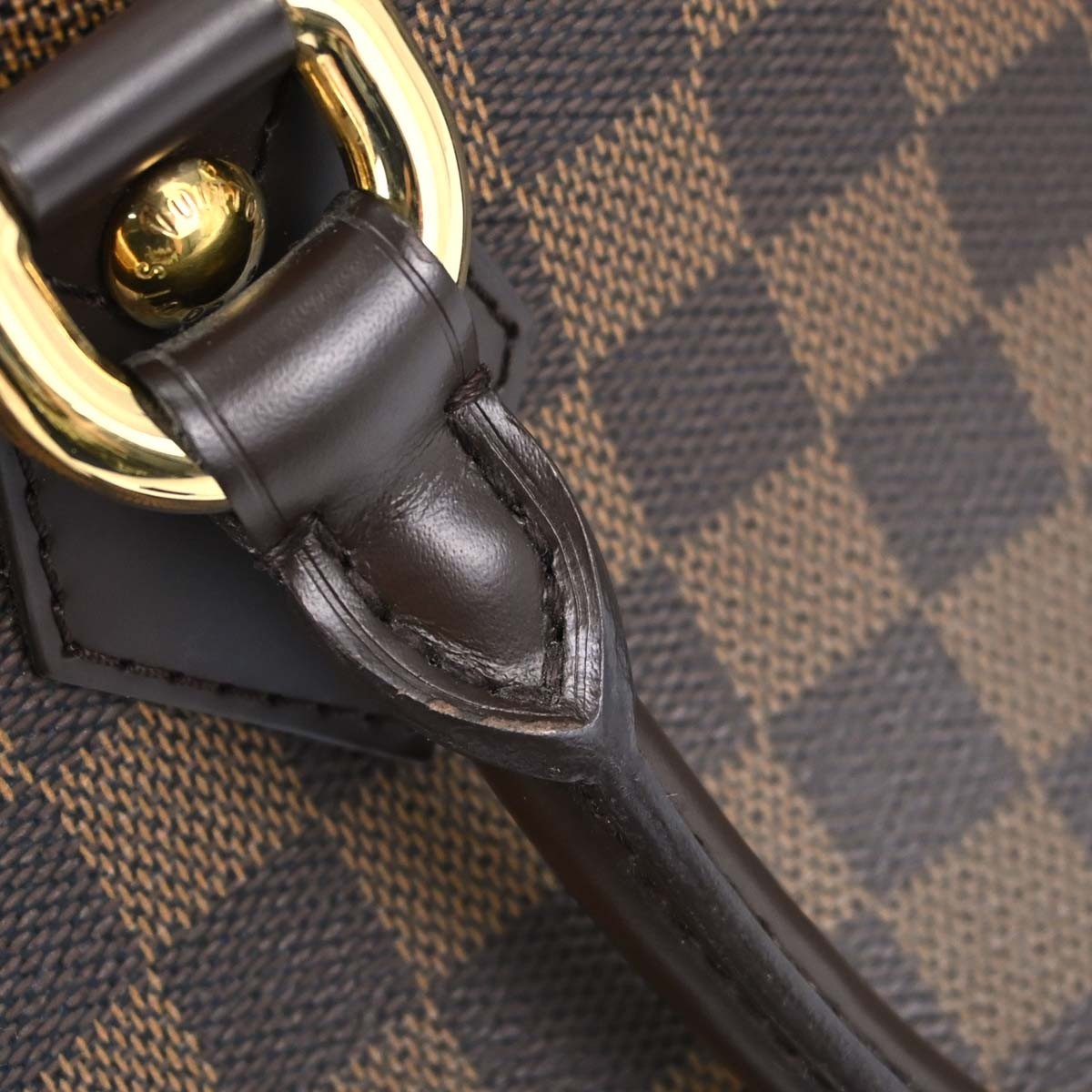 Louis Vuitton Duomo Vintage Handbag in Brown Damier Ebène Canvas