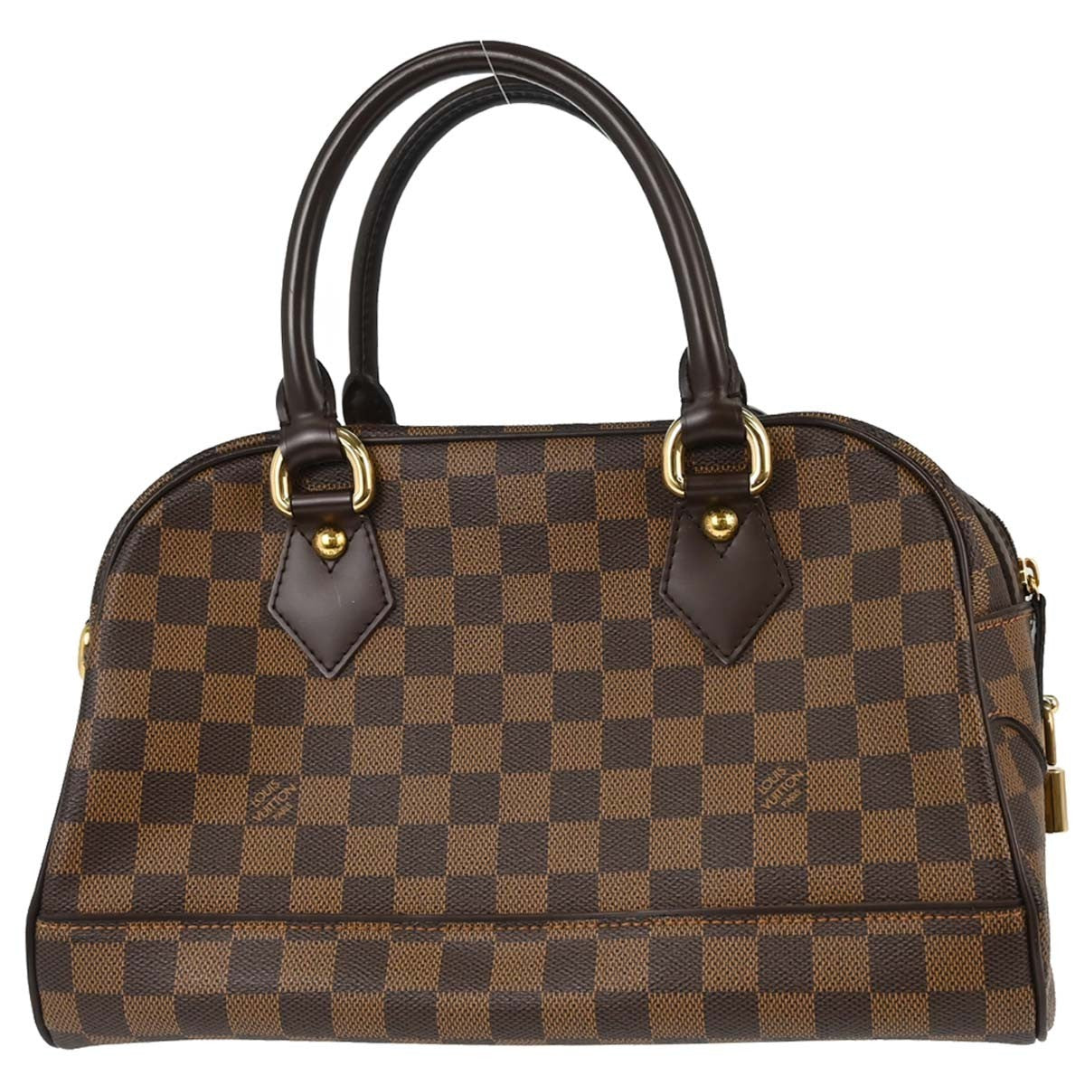 Louis Vuitton Duomo Vintage Handbag in Brown Damier Ebène Canvas