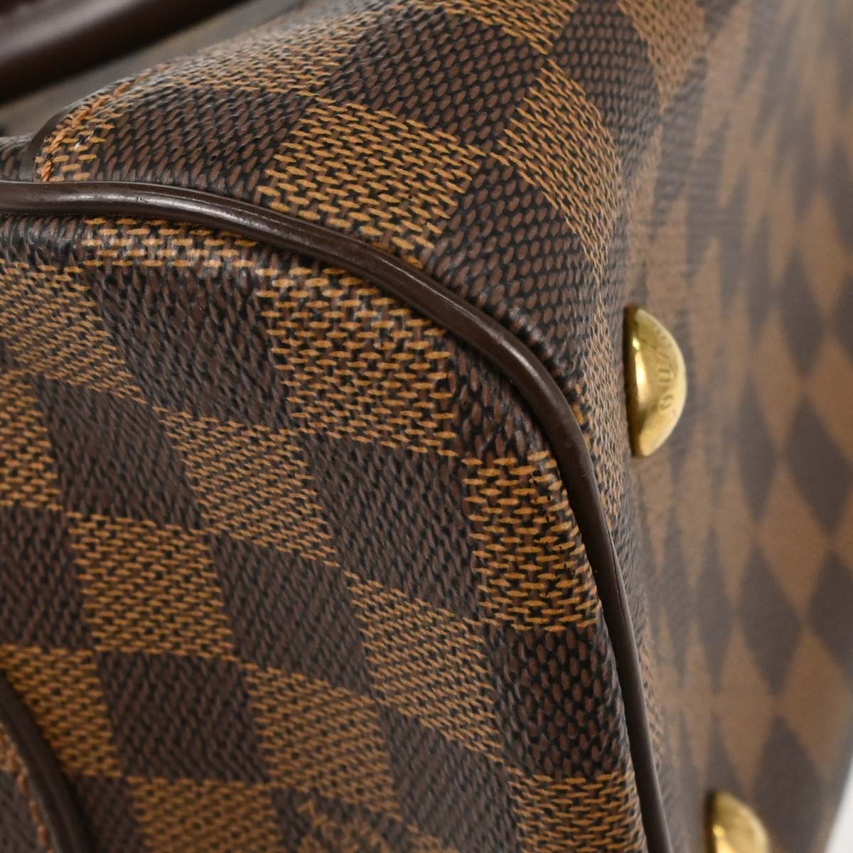 Louis Vuitton Duomo Vintage Handbag in Brown Damier Ebène Canvas