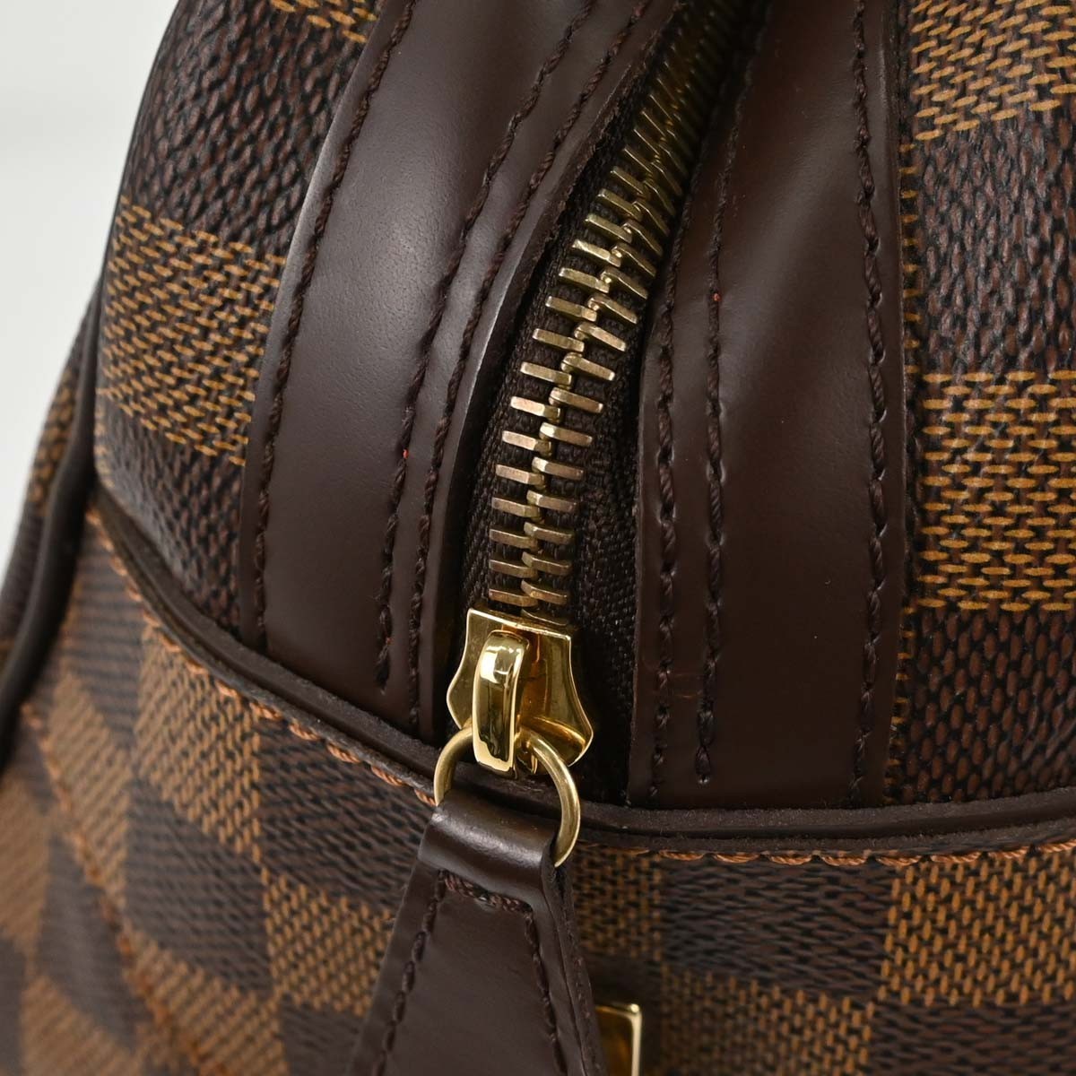 Louis Vuitton Duomo Vintage Handbag in Brown Damier Ebène Canvas