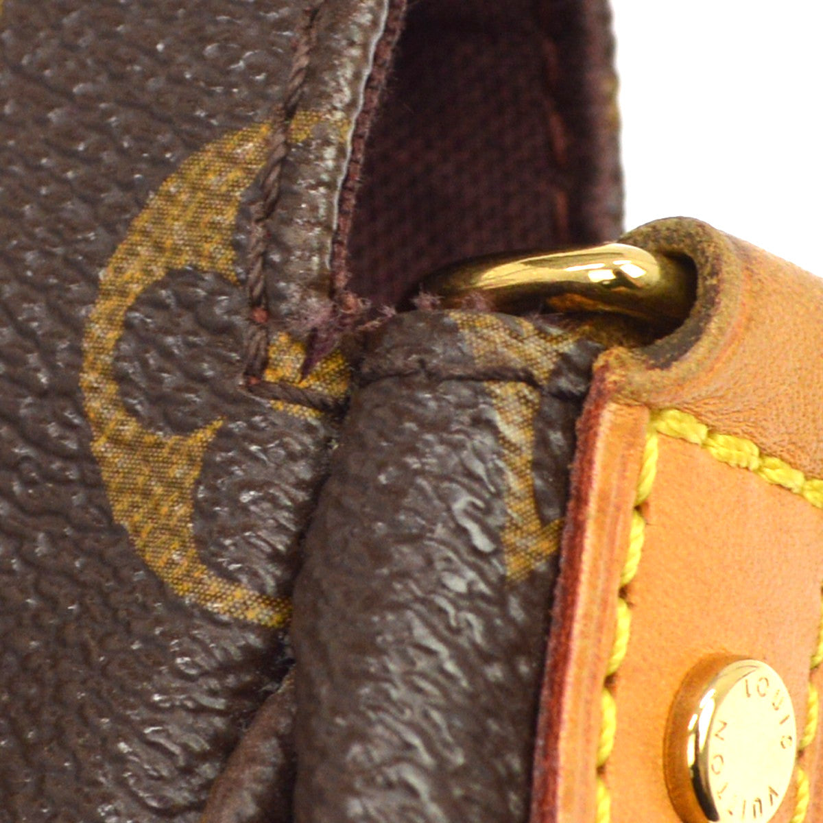Louis Vuitton Favorite MM Vintage Shoulder Bag in Brown Monogram Canvas