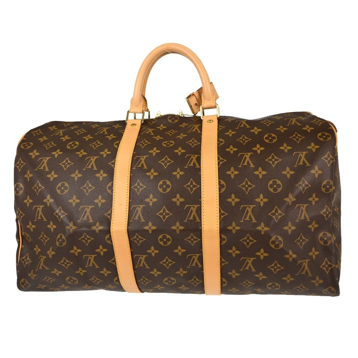 Louis Vuitton Keepall 50 Vintage Travel Bag in Brown Monogram Canvas
