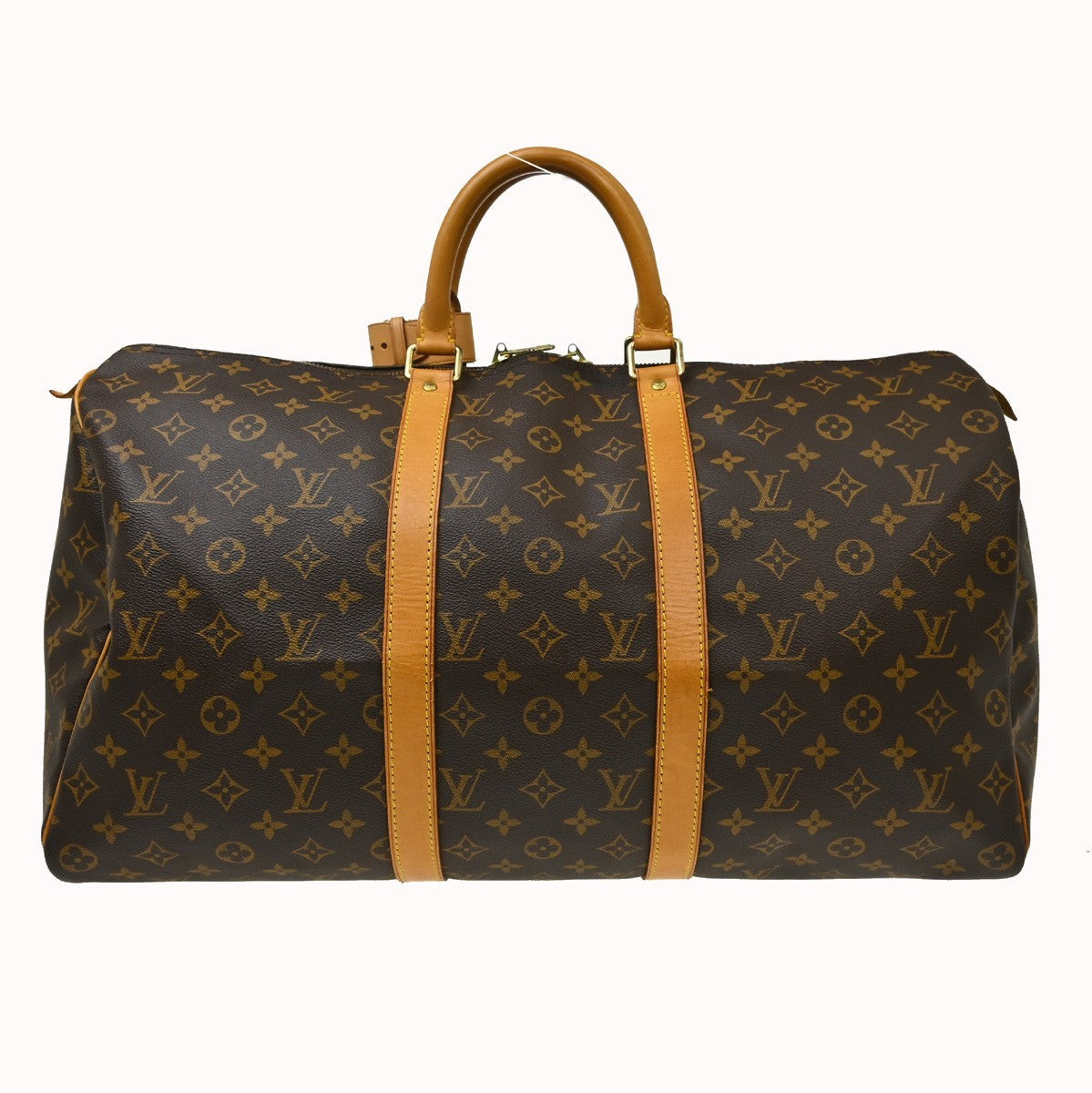 Louis Vuitton Keepall 50 Vintage Travel Bag in Brown Monogram Canvas