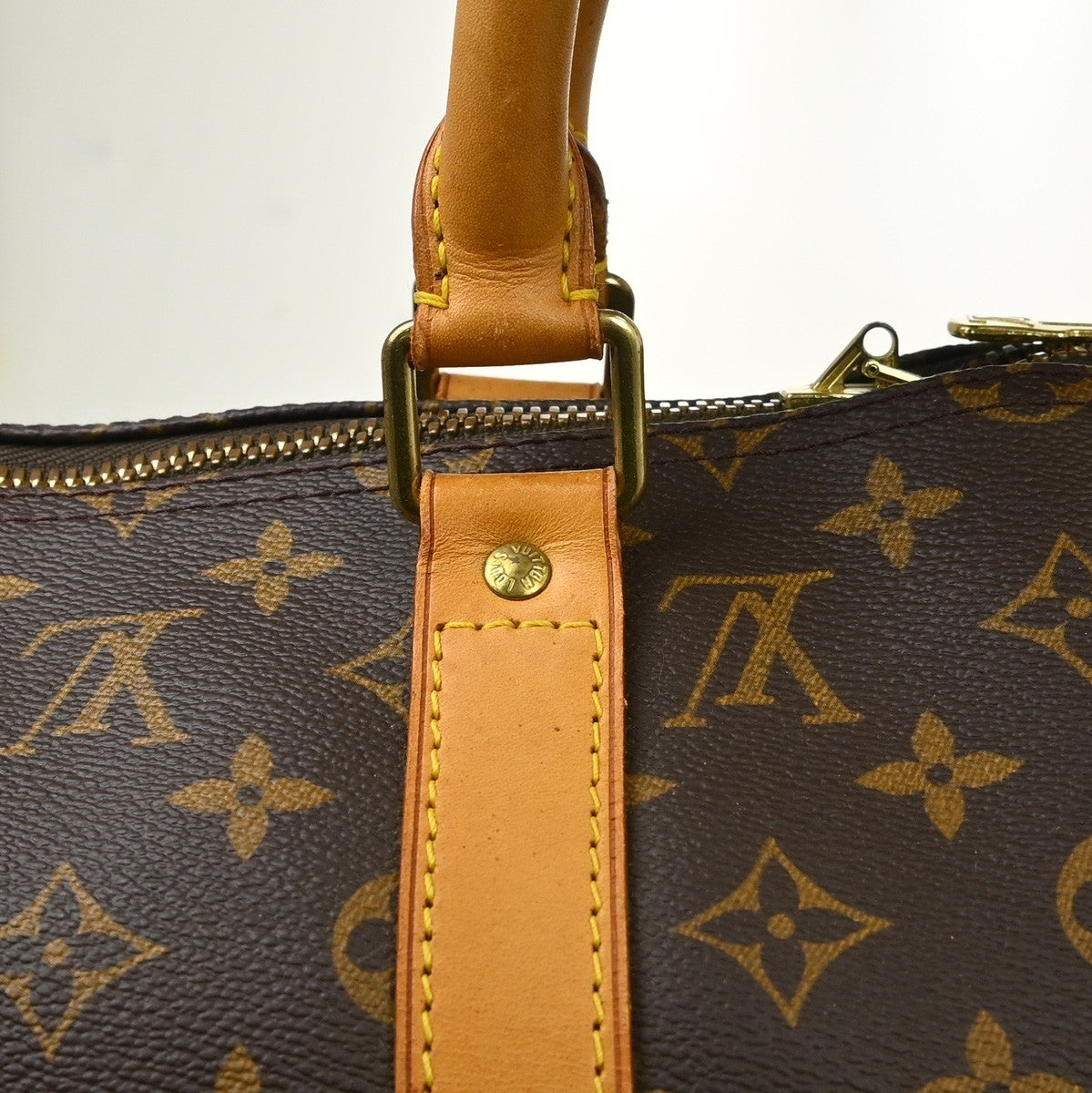 Louis Vuitton Keepall 50 Vintage Travel Bag in Brown Monogram Canvas