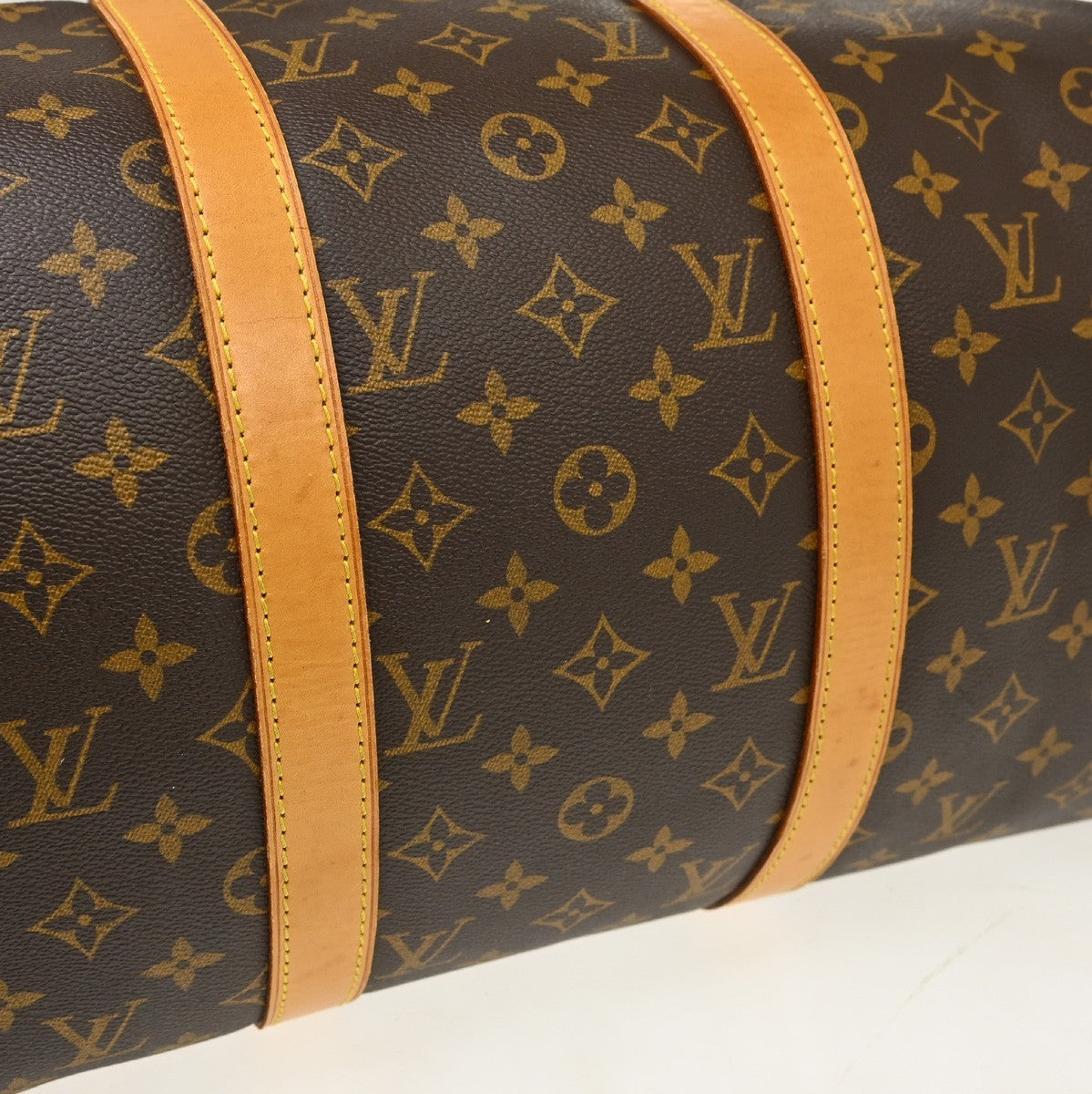 Louis Vuitton Keepall 50 Vintage Travel Bag in Brown Monogram Canvas